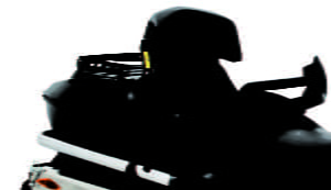 Ski-Doo passagerarsäte med ryggstöd för XU