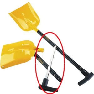 Ersättningssåg och -handtag till spade