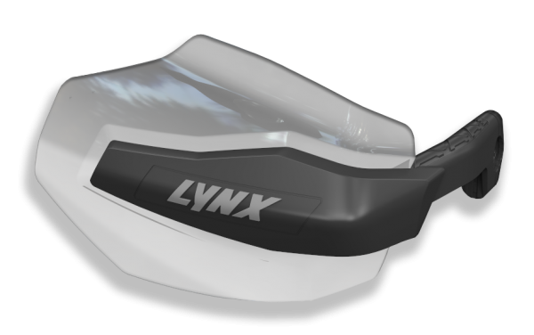 Lynx handtagsskydd svart (transparent)